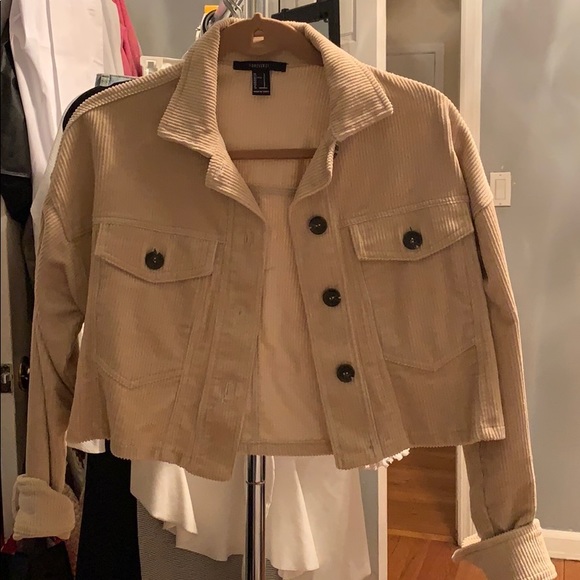 Coats | Cropped Corduroy Jacket | Poshmark